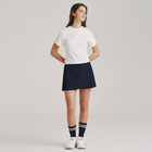 마이크로 미니 플리츠 스커트 W