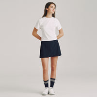 마이크로 미니 플리츠 스커트 W