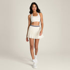 스필트 플리츠 스커트 W