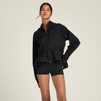 온 코트 플리티드 자켓 W