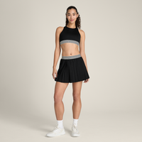 스필트 플리츠 스커트  W