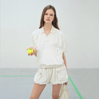 [GROVE X Wilson] 코트 카라 티셔츠