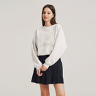 테니스 리그 크롭 맨투맨 W