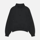 코트사이드 컴포트 하프집 맨투맨 W