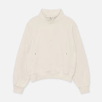 코트사이드 컴포트 하프집 맨투맨 W