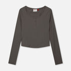 코트사이드 스쿱넥 탑 W