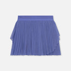 더블 메쉬 스커트 W