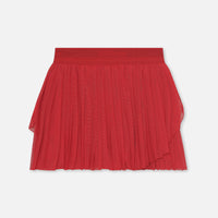 더블 메쉬 스커트 W