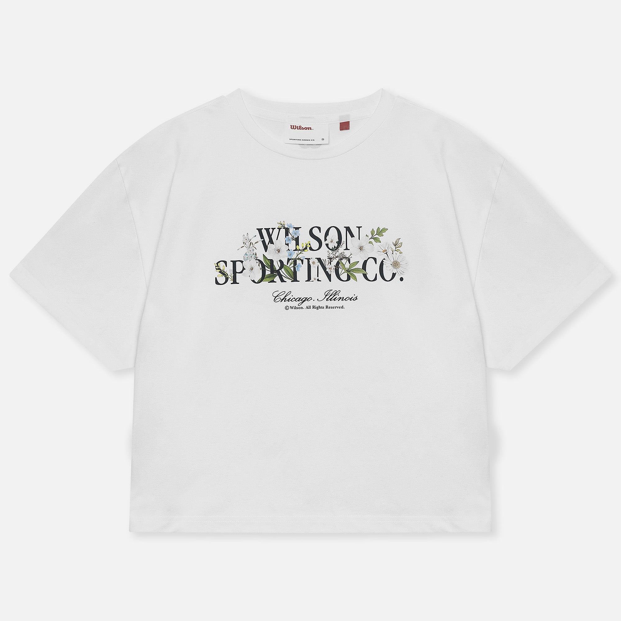 퓨어드라이 블라썸 크롭 티셔츠 W