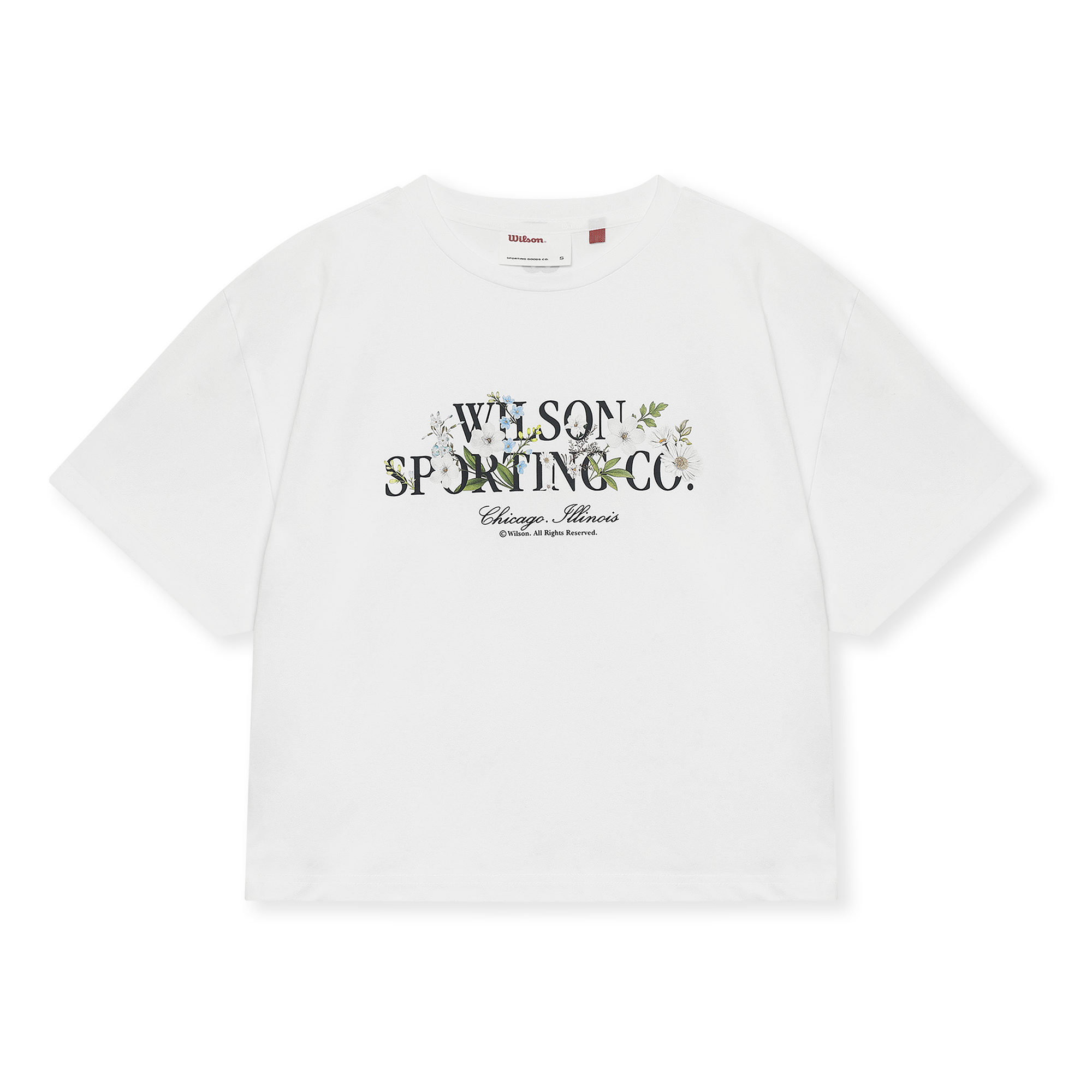 퓨어드라이 블라썸 크롭 티셔츠 W