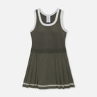 콘트라스트 스쿱 드레스 W