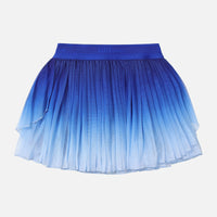 더블메쉬 옴브레 스커트 W