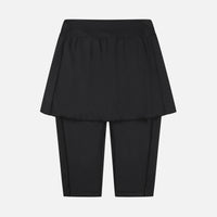 스커트 레이어드 카프리 W