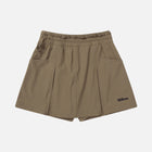 와이드 플리츠 스커티 쇼츠 W