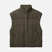 사각 퀼팅 베스트 W