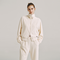 코지리브 스탠드넥 집업 W