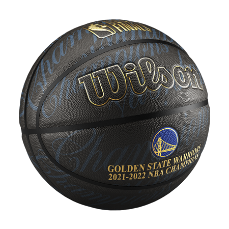 윌슨 NBA 2022 월드 챔피언 기념구-골든스테이트 워리어스